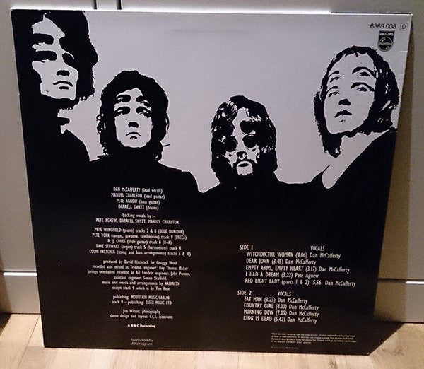 Nazareth (2) : Nazareth (LP, Album, RE)