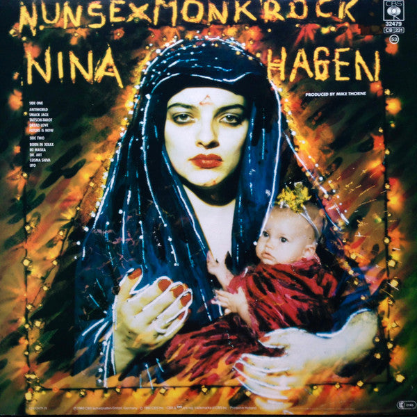 Nina Hagen : Nunsexmonkrock (LP, Album, RE)