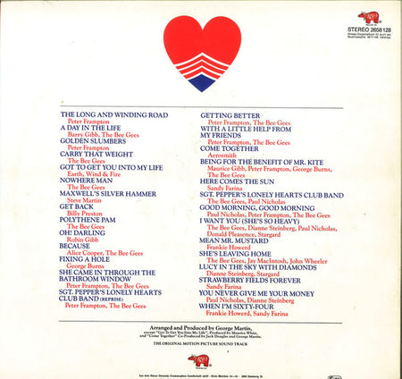 Various : Sgt. Pepper's Lonely Hearts Club Band (2xLP, Album)