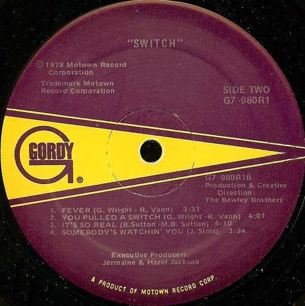 Switch (6) : Switch (LP, Album)