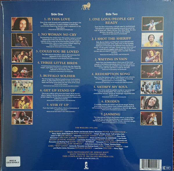 Bob Marley & The Wailers : Legend (The Best Of Bob Marley And The Wailers) (LP, Comp, Ltd, RE, Gol)