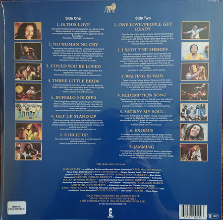 Bob Marley & The Wailers : Legend (The Best Of Bob Marley And The Wailers) (LP, Comp, Ltd, RE, Gol)
