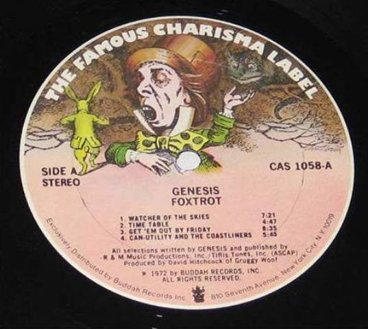 Genesis : Foxtrot (LP, Album, RE, Lar)