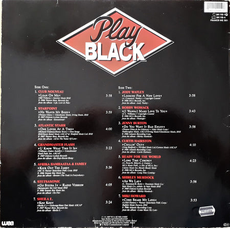 Various : Play Black (LP, Comp)