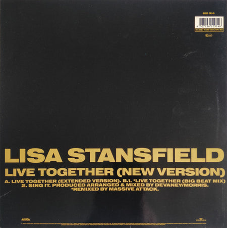 Lisa Stansfield : Live Together (New Version) (12", Single)