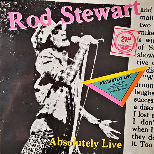 Rod Stewart : Absolutely Live (2xLP, Album)