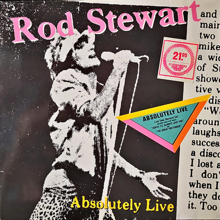 Rod Stewart : Absolutely Live (2xLP, Album)