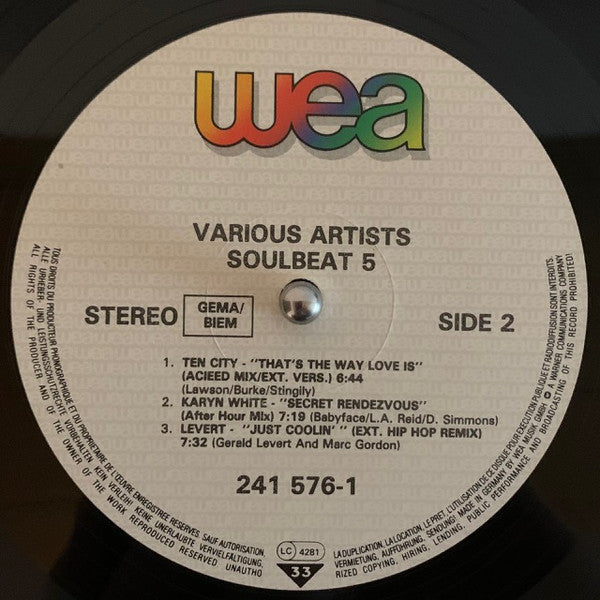 Various : Soulbeat 5 (2xLP, Comp)