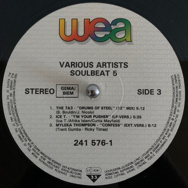 Various : Soulbeat 5 (2xLP, Comp)