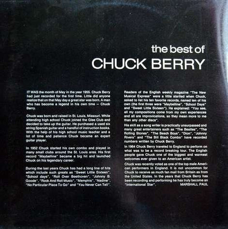 Chuck Berry : The Best Of Chuck Berry (2xLP, Comp)