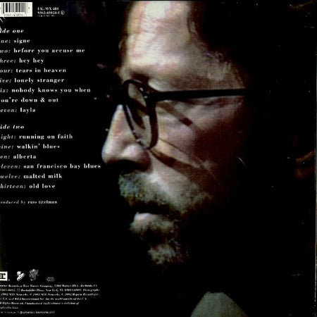 Eric Clapton : Unplugged (LP, Album, RE, 180)