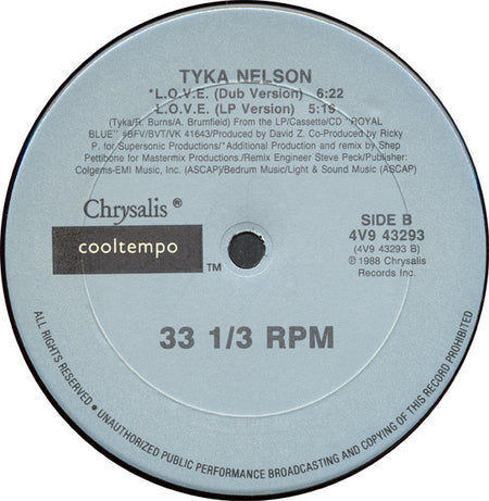 Tyka Nelson : L.O.V.E. (12")