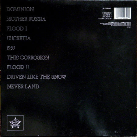 The Sisters Of Mercy : Floodland (LP, Album)