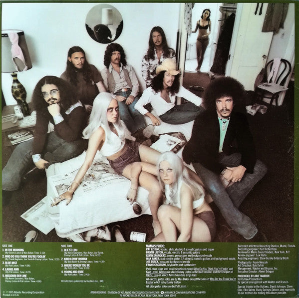 Mama's Pride (2) : Mama's Pride (LP, Album, Pre)
