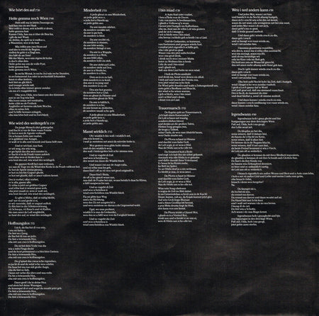 W. Ambros* : Hoffnungslos (LP, Album, Gat)