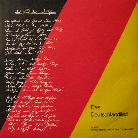 Joseph Haydn / Heinrich Hoffmann von Fallersleben : Das Lied Der Deutschen (7", Single)