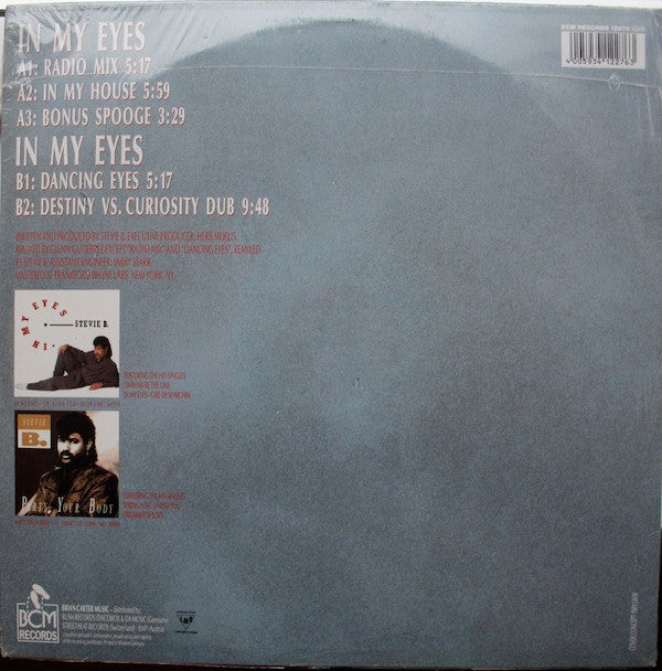 Stevie B : In My Eyes (12")
