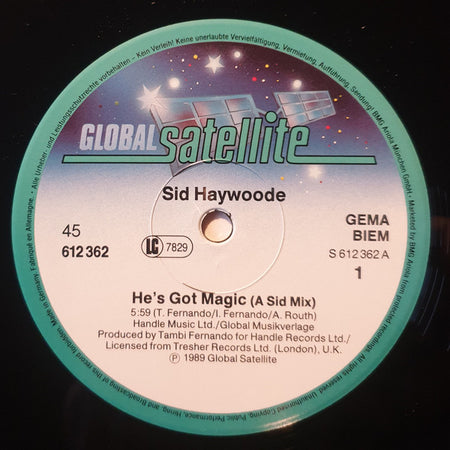 Haywoode : He's Got Magic (12", Maxi)