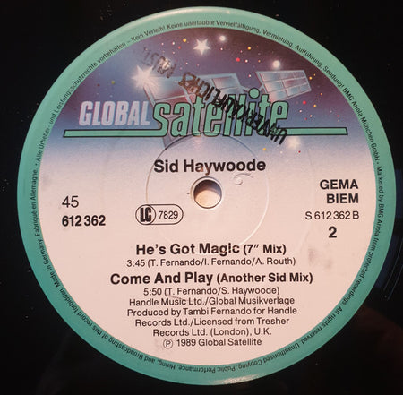 Haywoode : He's Got Magic (12", Maxi)