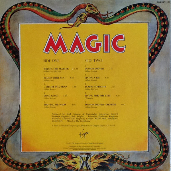 Gillan : Magic (LP, Album, Gat)