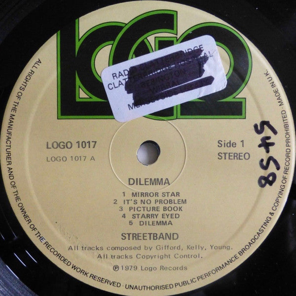Streetband : Dilemma (LP, Album)