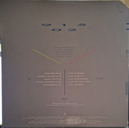 Yes : 90125 (LP, Album)