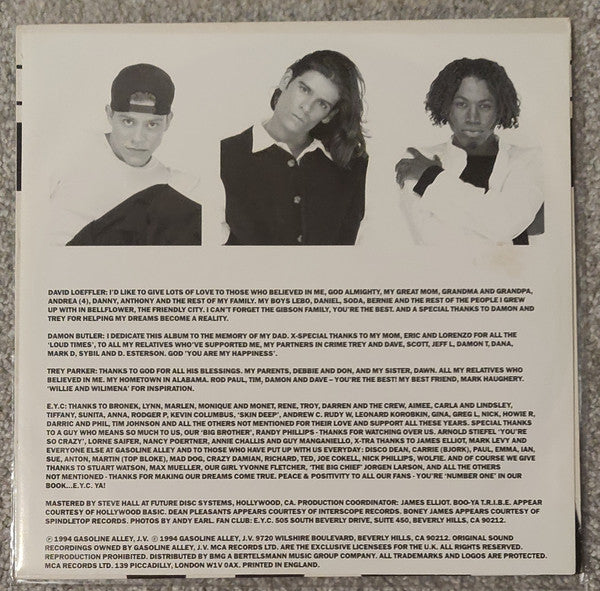 E.Y.C. : Express Yourself Clearly (LP)
