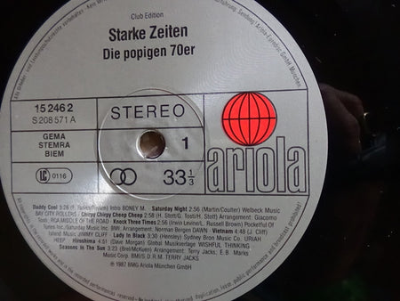 Various : Starke Zeiten - Die Tollen 70er (LP, Comp, Club)