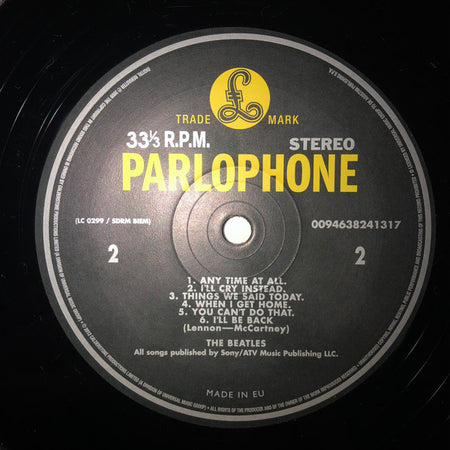 The Beatles : A Hard Day's Night (LP, Album, RE, RM, RP)