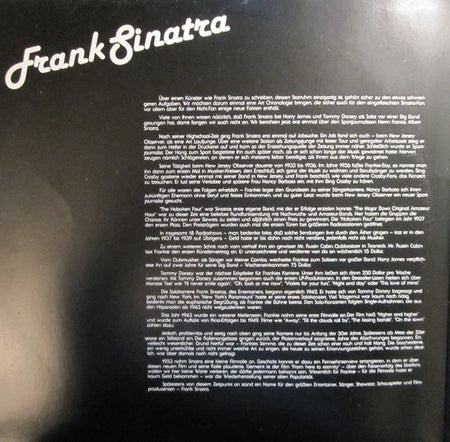 Frank Sinatra : My Best Songs - My Best Years Vol. 3 (2xLP, Comp)