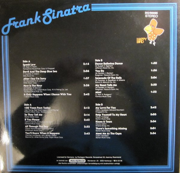 Frank Sinatra : My Best Songs - My Best Years Vol. 3 (2xLP, Comp)