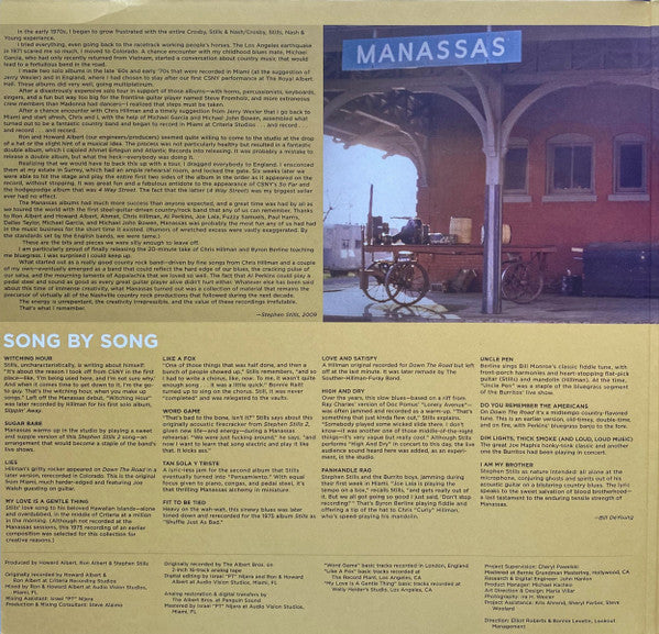 Manassas : Pieces (2xLP, Album, 180)