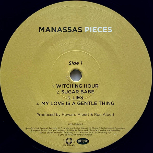 Manassas : Pieces (2xLP, Album, 180)