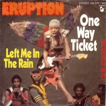 Eruption (4) : One Way Ticket (7", Single)