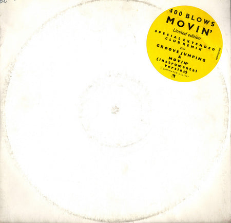 400 Blows : Movin' (12", Ltd)