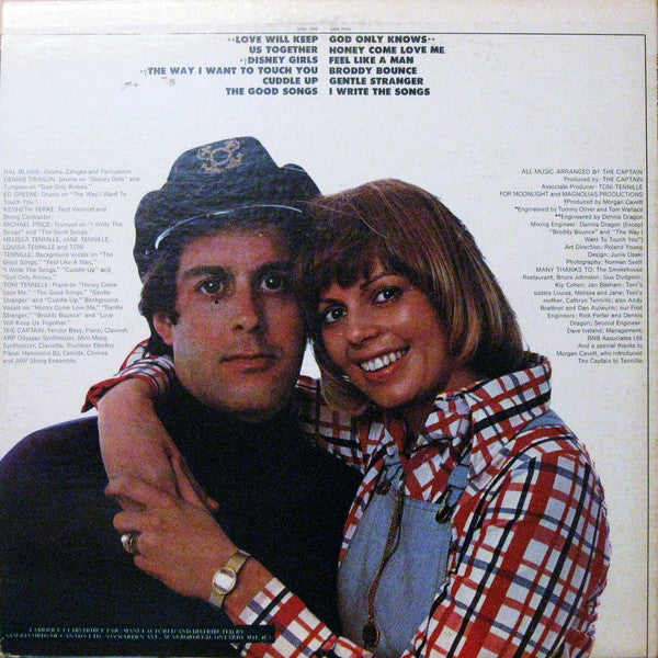 Captain And Tennille : Love Will Keep Us Together (LP, Album)