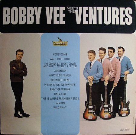Bobby Vee Meets The Ventures : Bobby Vee Meets The Ventures (LP, Album, Mono, Ind)