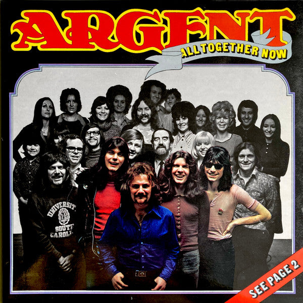 Argent : All Together Now (LP, Album, Gat)