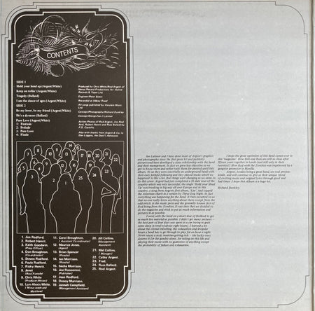 Argent : All Together Now (LP, Album, Gat)