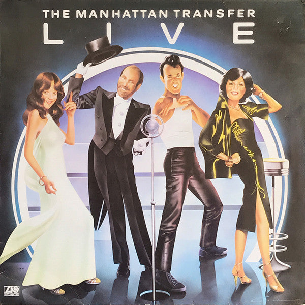 The Manhattan Transfer : Live (LP, Album)