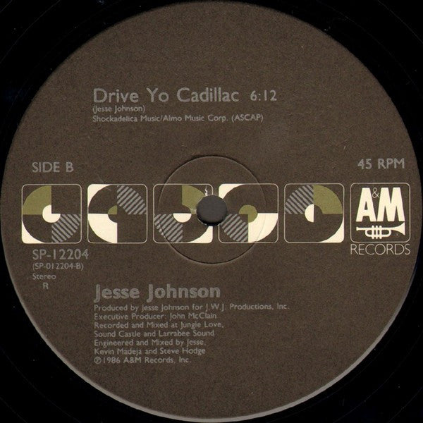 Jesse Johnson Featuring Sly Stone : Crazay (12", Single)
