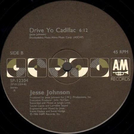 Jesse Johnson Featuring Sly Stone : Crazay (12", Single)