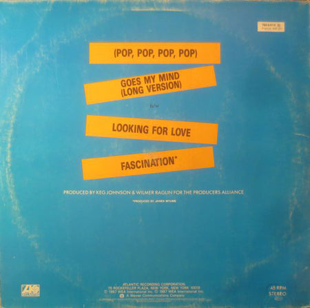 Levert : (Pop, Pop, Pop, Pop) Goes My Mind (12")