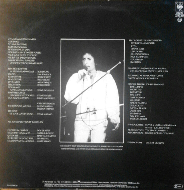 Bob Dylan : Street-Legal (LP, Album, RE)