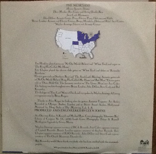 Various : White Mansions - A Tale From The American Civil War 1861-1865 (LP, Album, Mon)
