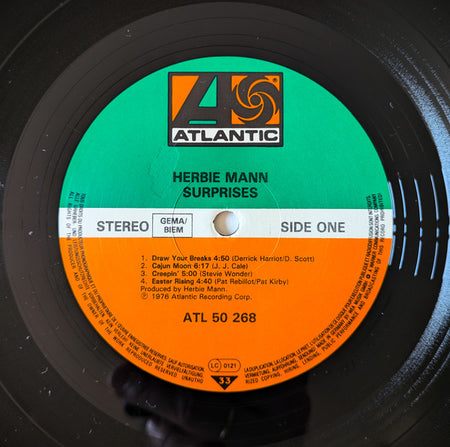 Herbie Mann Featuring Cissy Houston : Surprises (LP, Album)