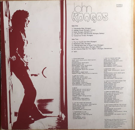 John Kongos : Kongos (LP, Album)