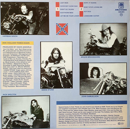 Doc Holliday (3) : Doc Holliday Rides Again... (LP, Album)