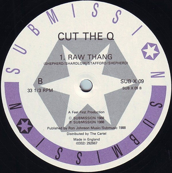 Cut The Q : Stereo Show (Ultimate Dance Mix) (12")