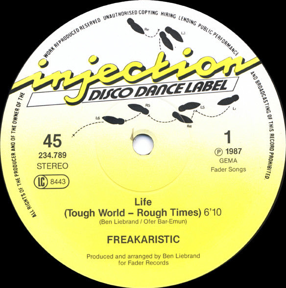 Freakaristic : Life (12", 45 )